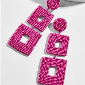 Pink Bauble Bar Henna Earrings